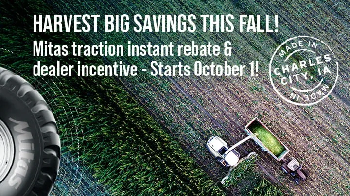 SAVE BIG THIS HARVEST Mitas 720x405